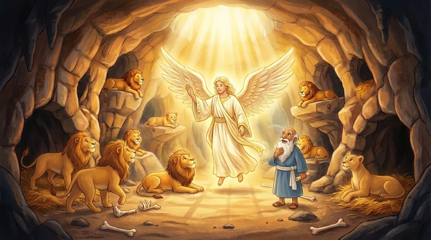 Daniel and the Lions — God Sends Help