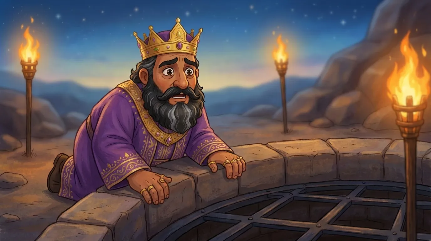Daniel and the Lions — The King Calls Out