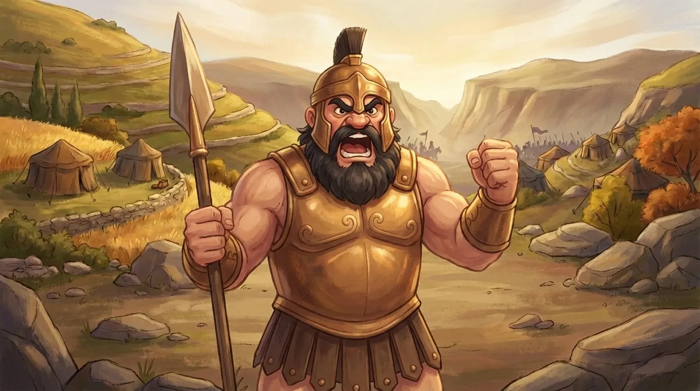 David and Goliath — The Giant's Taunt