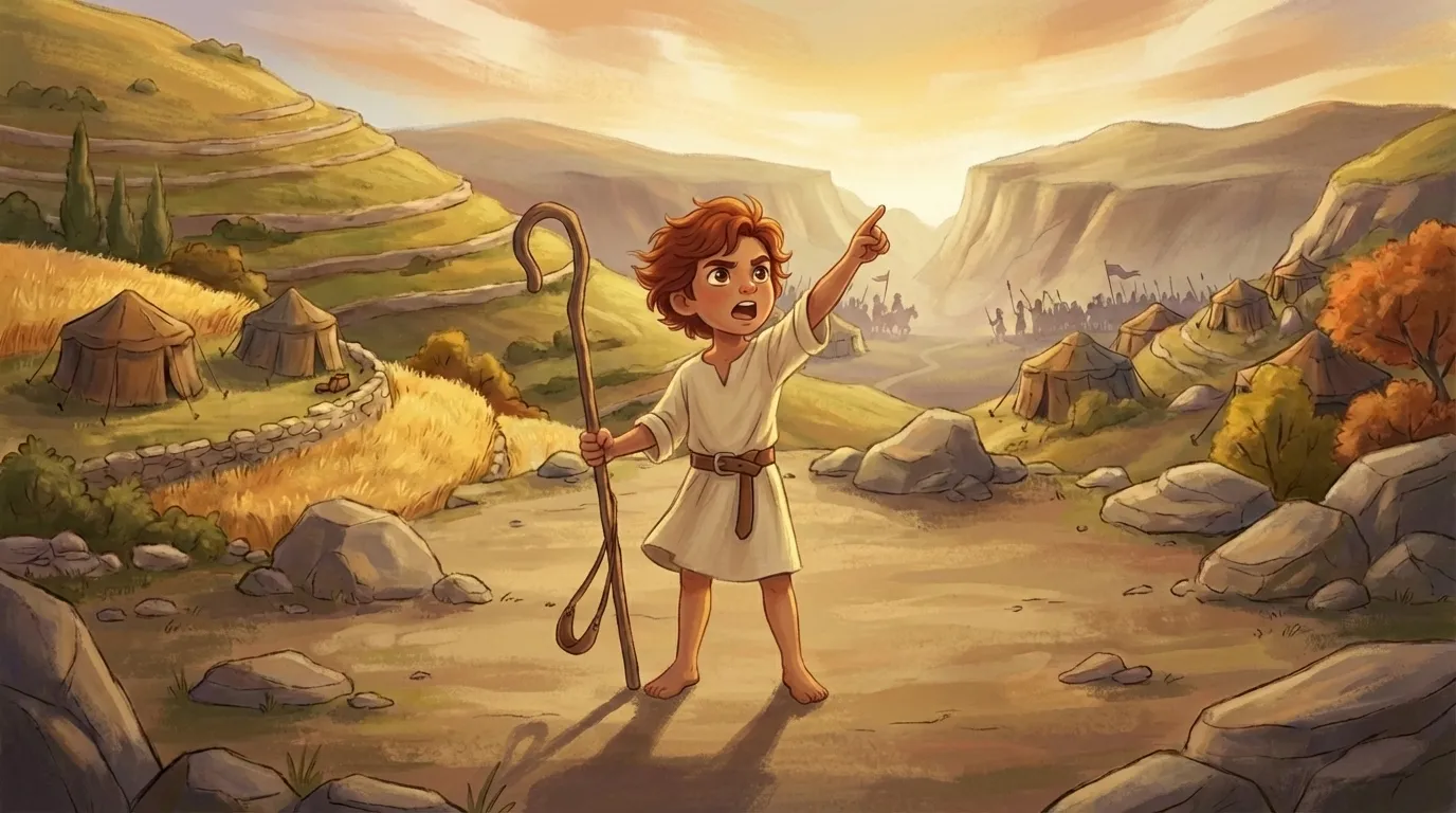 David and Goliath — David Speaks