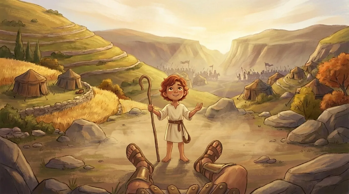 David and Goliath — Victory!