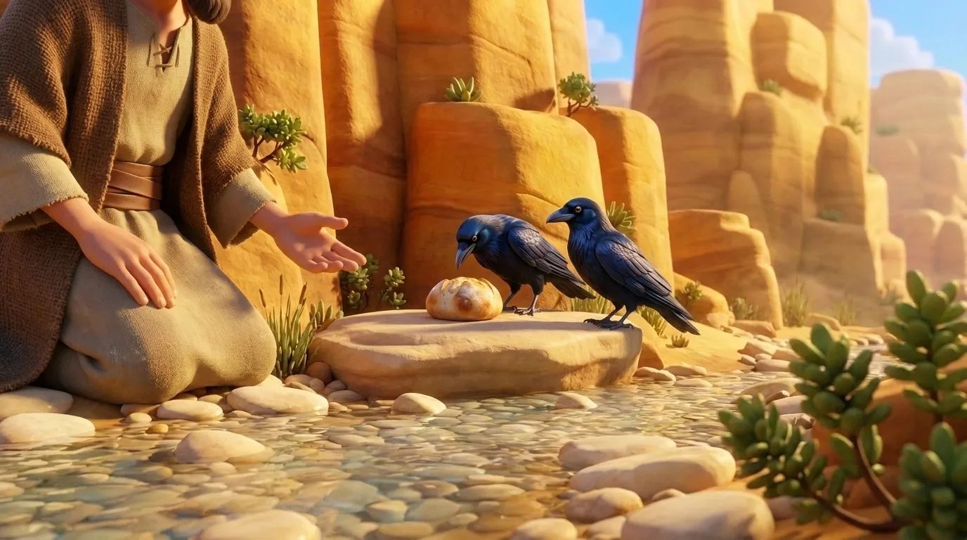 Elijah and the Ravens — Delivery