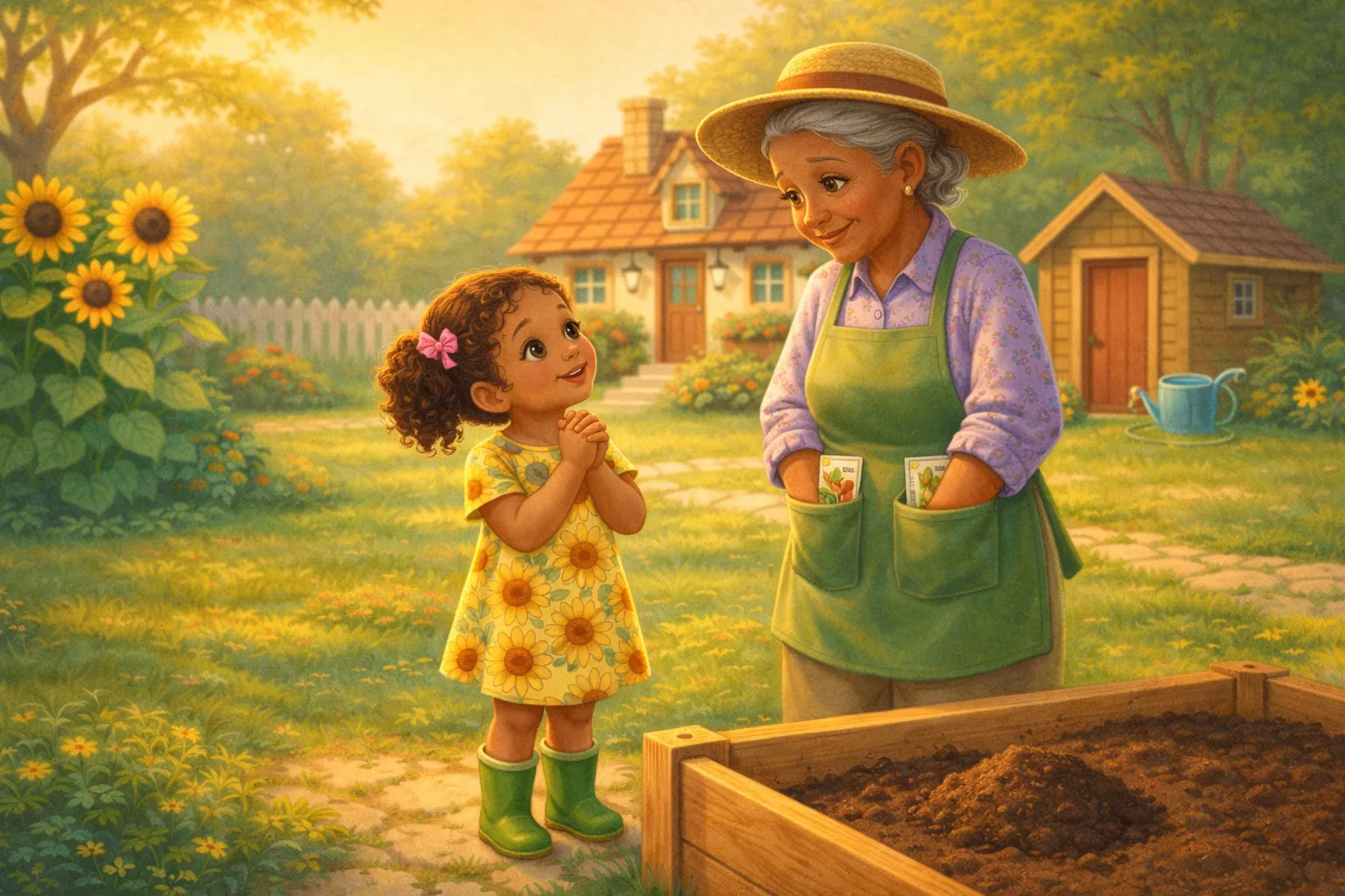 Emma's Sunflower — The Waiting Question