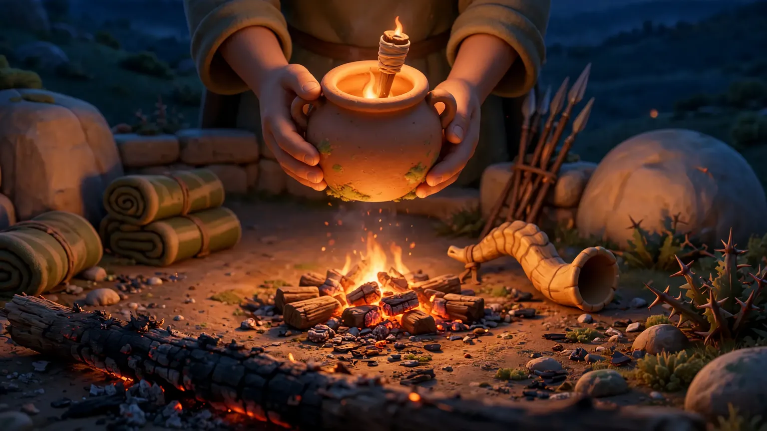 Gideon's Tiny Army — Trumpets and Jars