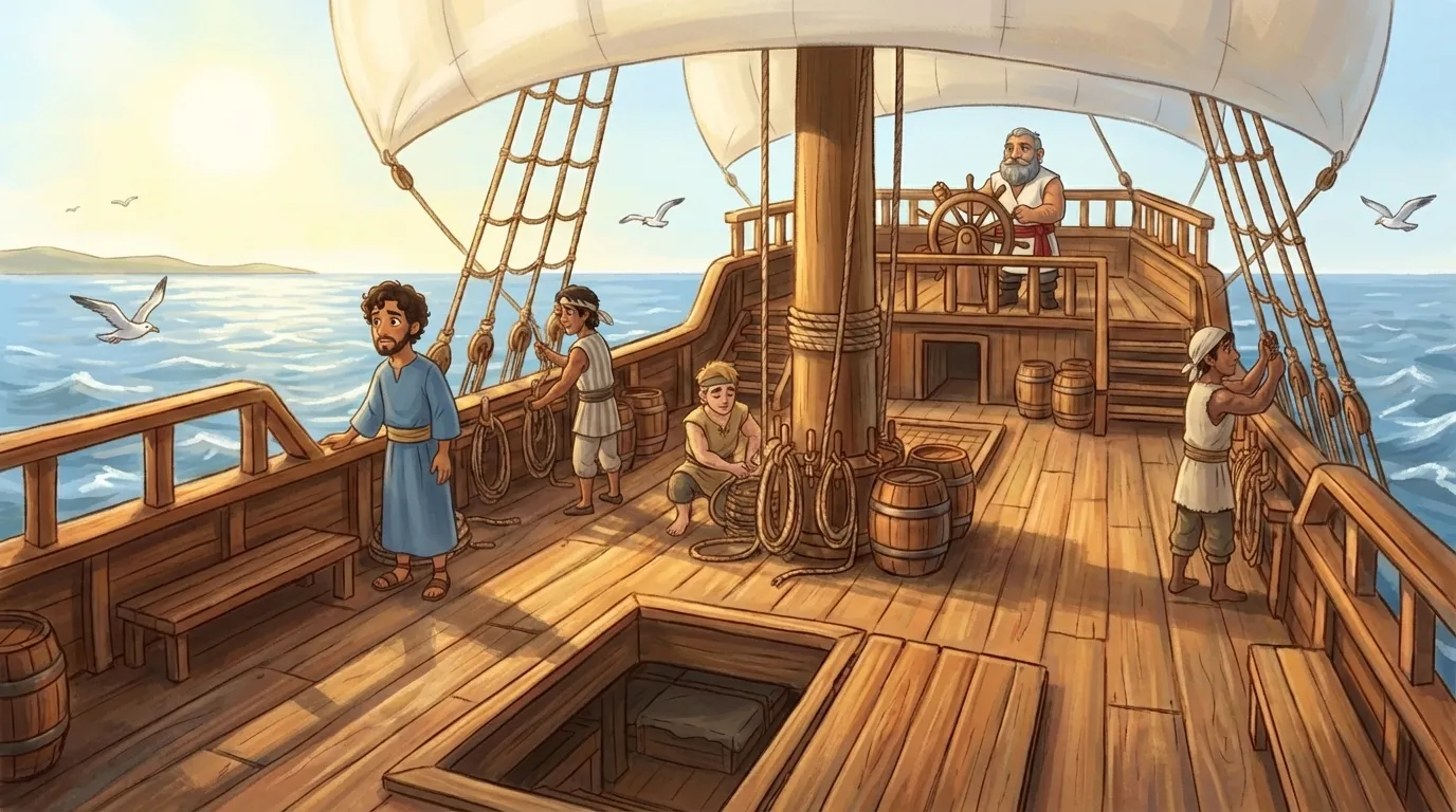 Jonah and the Big Fish — Setting Sail