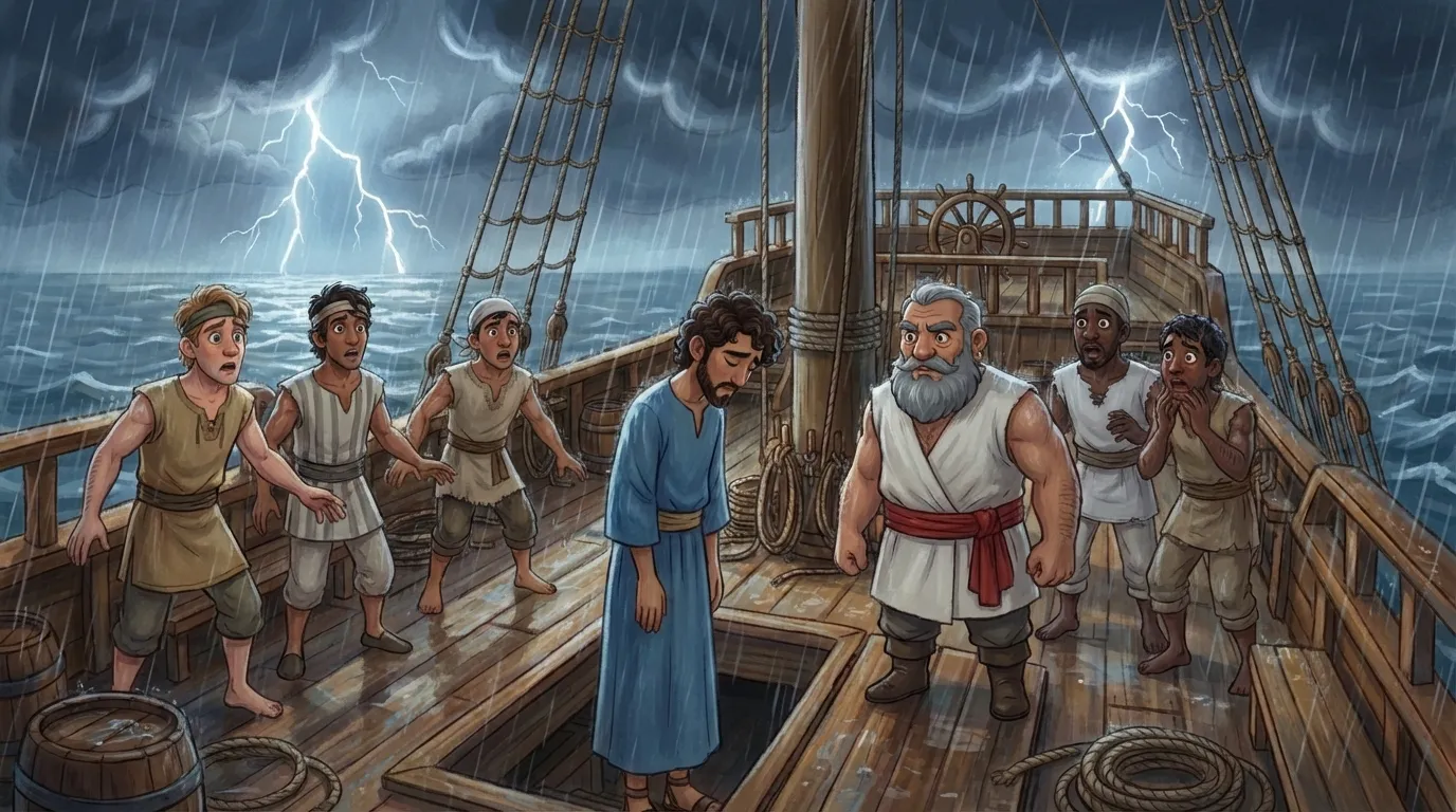 Jonah and the Big Fish — Jonah Confesses