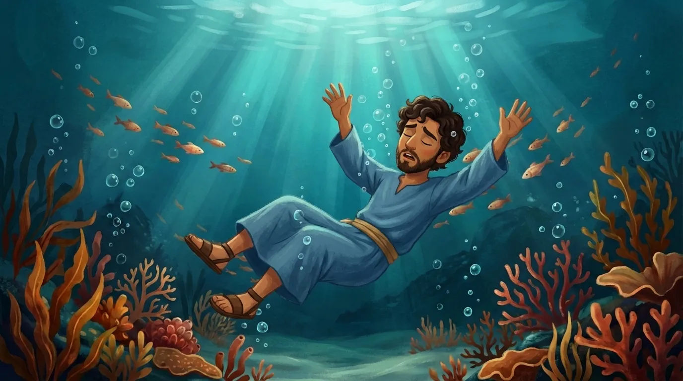 Jonah and the Big Fish — Sinking Down