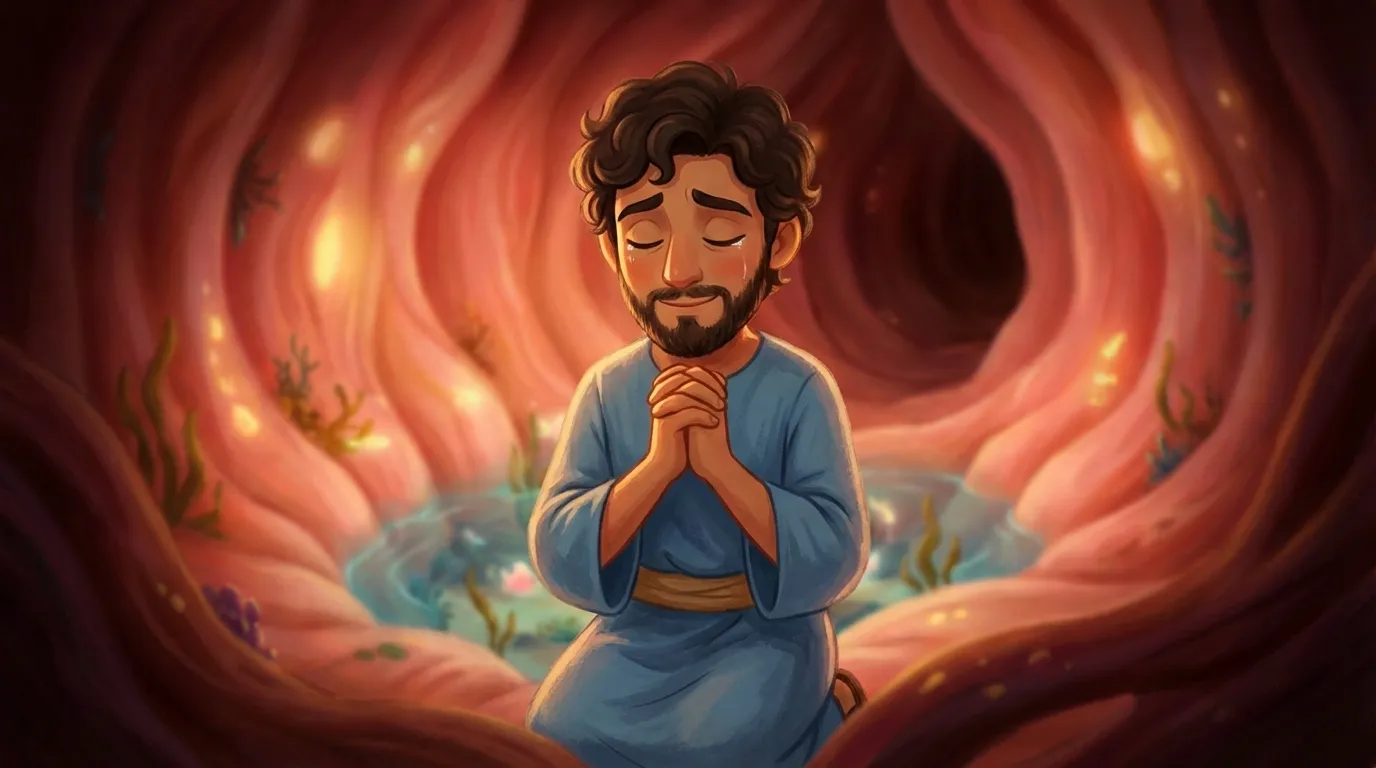 Jonah and the Big Fish — Jonah Prays