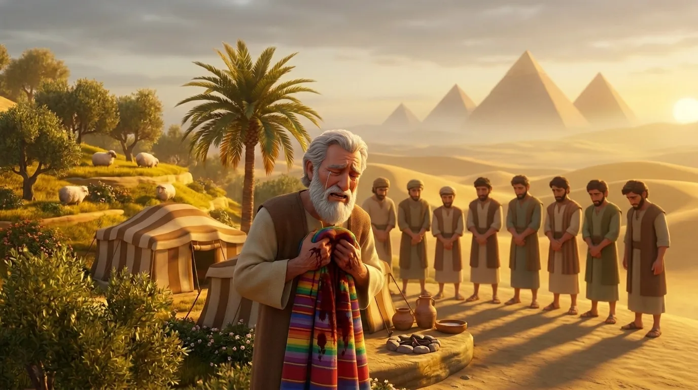 Joseph's Colorful Coat — A Father's Tears