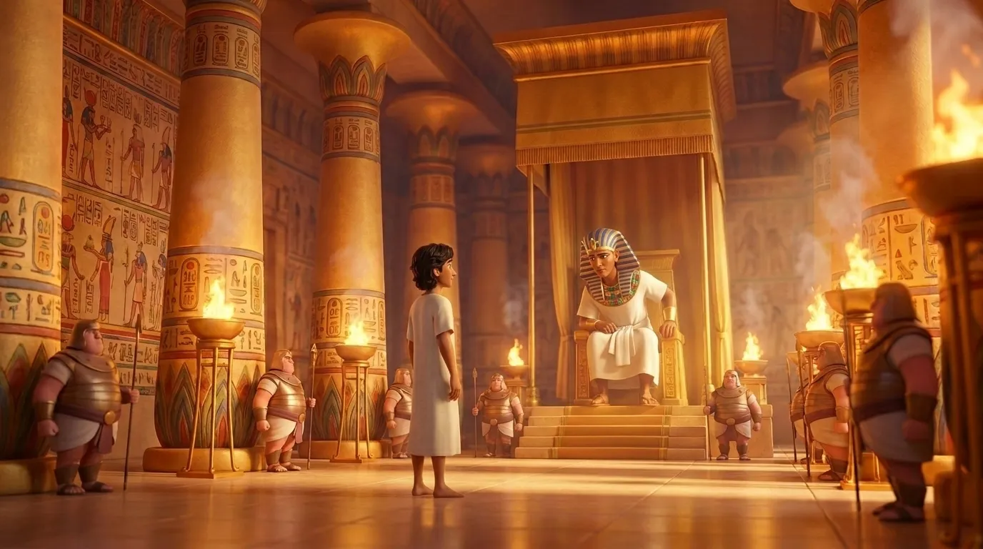 Joseph's Colorful Coat — Before the King