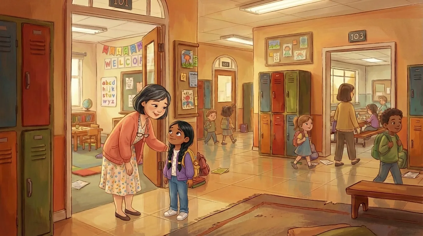 Maya's New School — Meeting Mrs. Chen