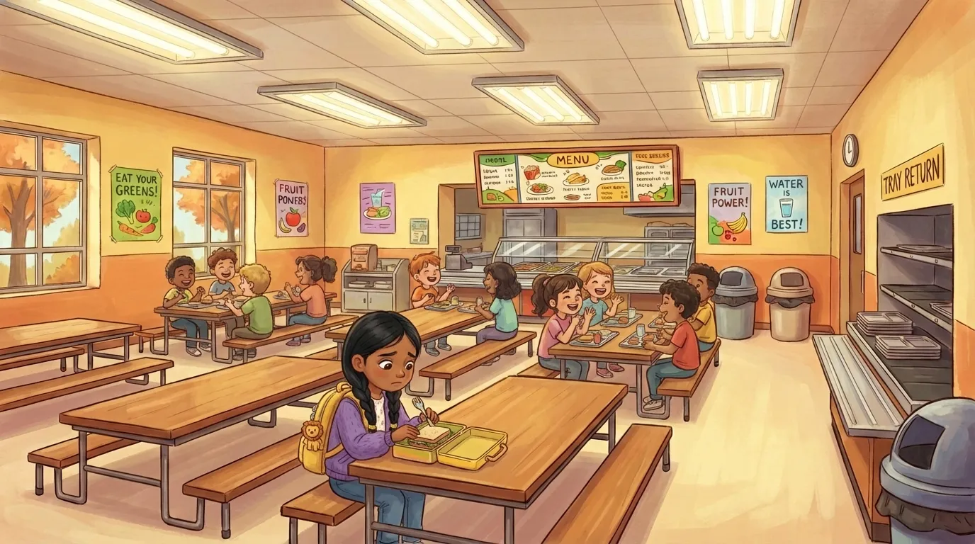 Maya's New School — Lonely Lunch