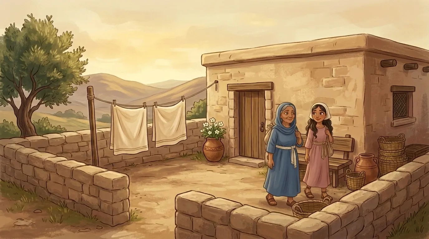 Ruth and Naomi — Leaving Moab