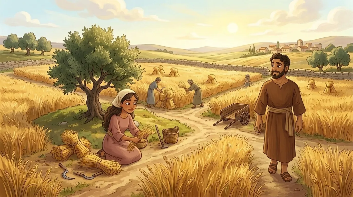 Ruth and Naomi — Many Days of Harvest