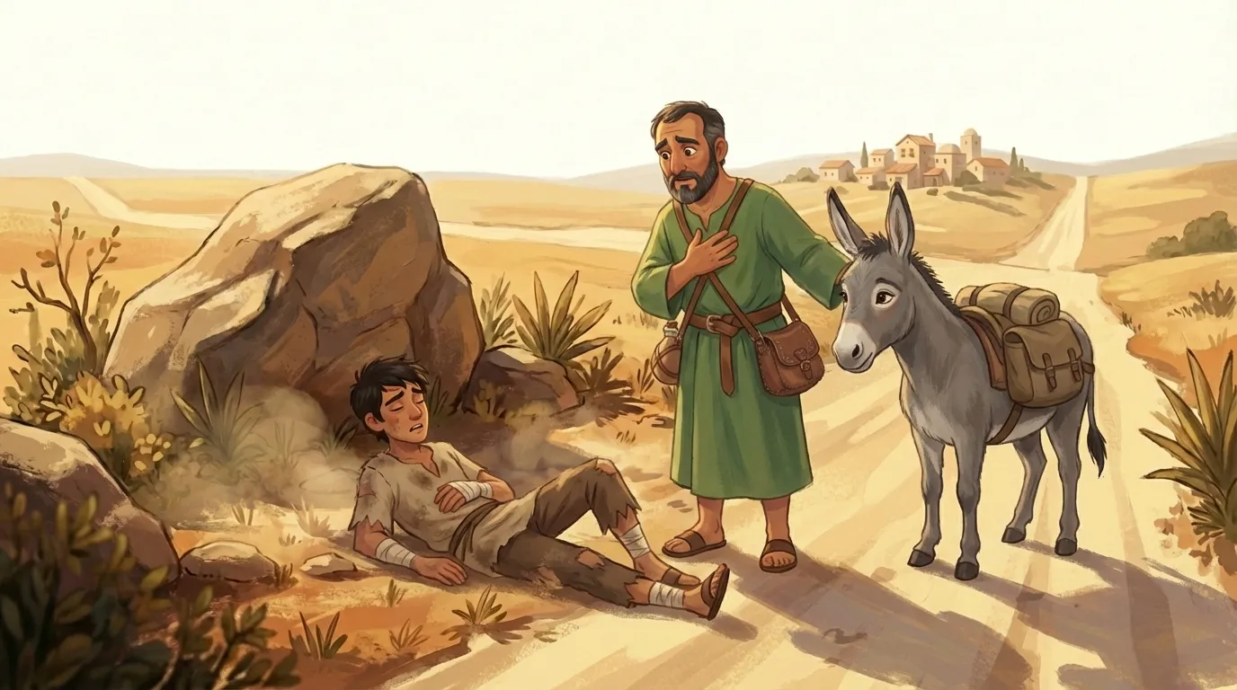 The Good Samaritan — The Samaritan Sees