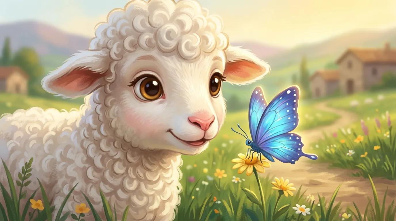 The Littlest Lamb — A Beautiful Butterfly