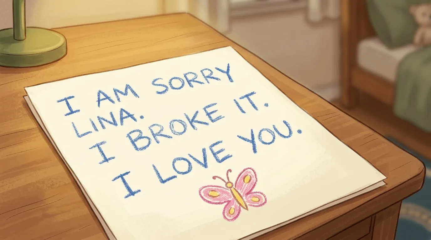 The Sorry Note — The Note
