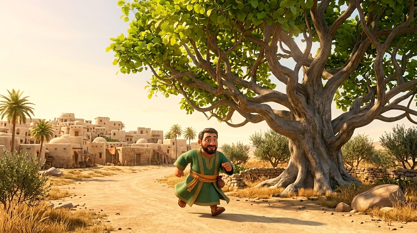 Zacchaeus the Tree Climber — Run, Zacchaeus, Run!