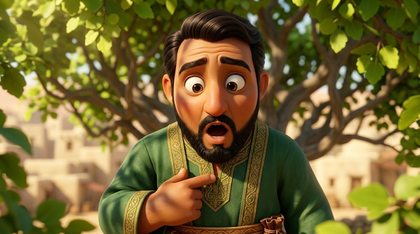 Zacchaeus the Tree Climber — Me? Little Me?